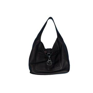 Vintage Dooney & Bourke Annalisa Lock Shoulder Sac Hobo Bag